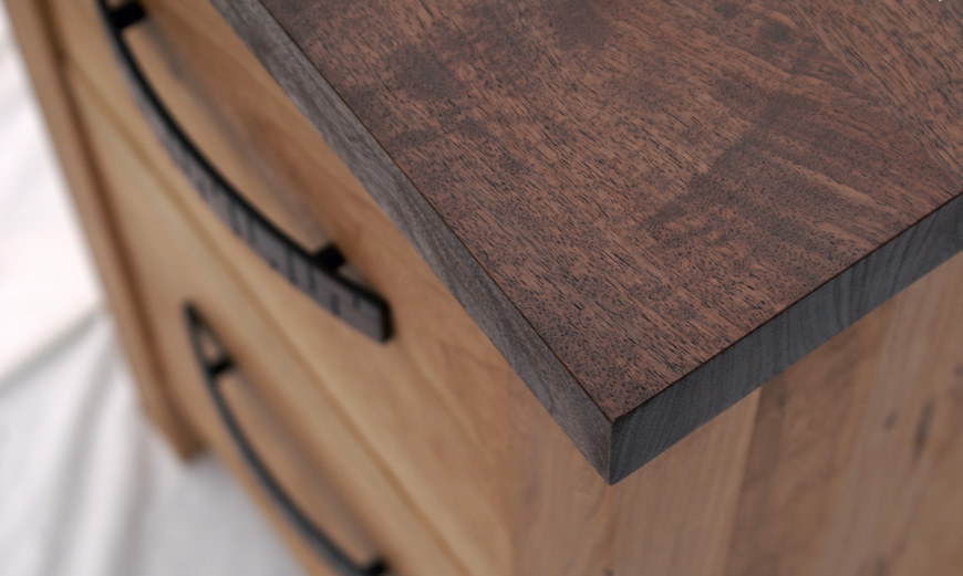 Chardon Hardwood Office Furniture | Solid Cherry and Walnut