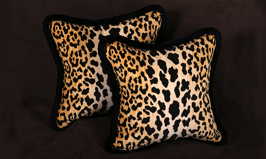 Animal Allure in Decorative Throw Pillows | Leopards, Tigers and Zebras