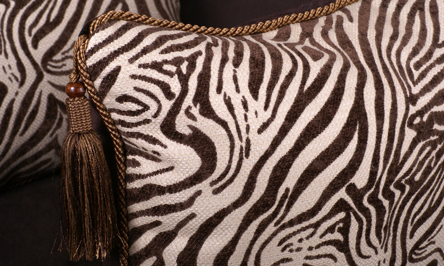 Animal Allure in Decorative Throw Pillows | Leopards, Tigers and Zebras