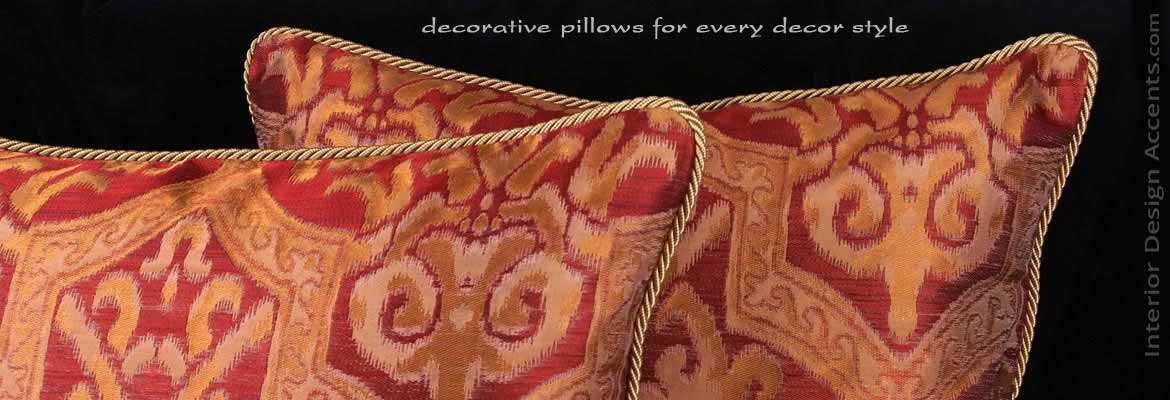 Pindler Silk Designer Decorative Pillows