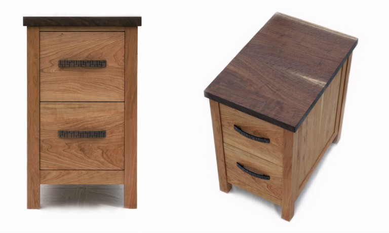 Chardon Hardwood Office Furniture | Solid Cherry and Walnut