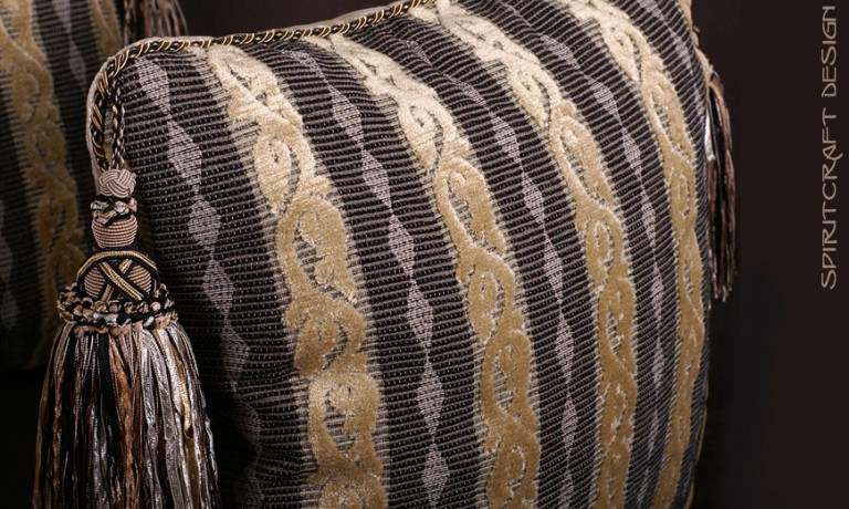 Anatomy of a Decorative Pillow,  Pillow Designs, Fabrics and Trim