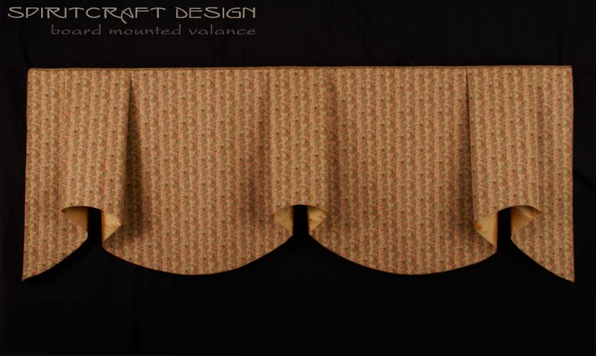 Board Mounted Valance Treatments | Interior Designer Home Decor Accents